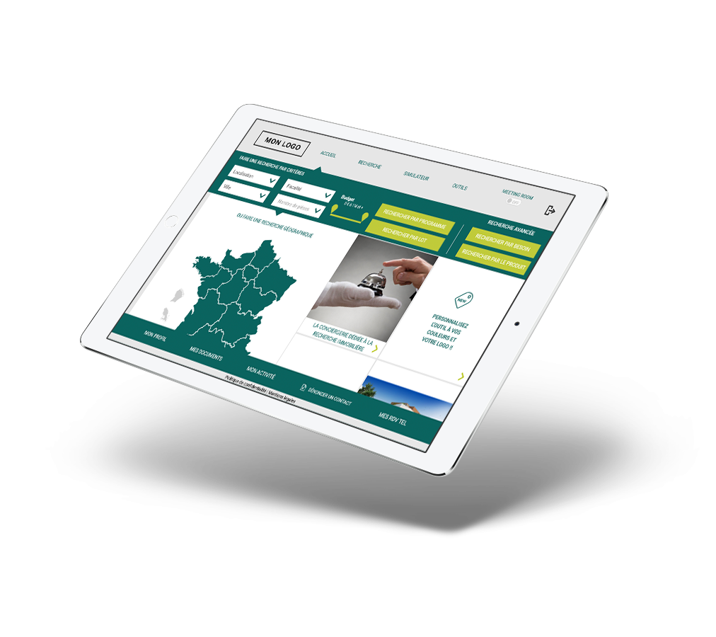 Personnalisez la plateforme Le monde immo à vos couleurs